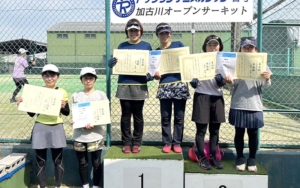 【加古川オープンサーキット】6/23 CD級女子ダブルス大会結果