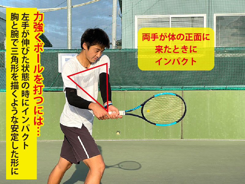 テニス上達の秘訣 Vol 02 両手バックハンドストローク編 トップラン公式サイト